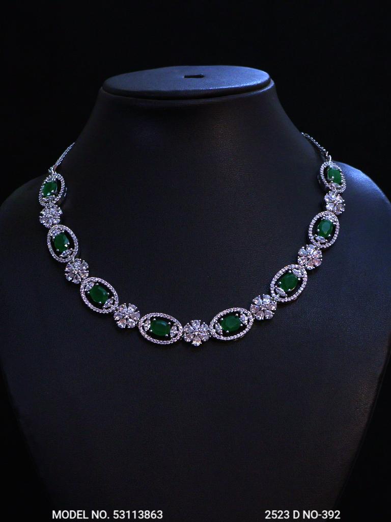 Cz Jewelry Set | Classic Pattern - View B