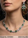 Cz Jewelry Set | Classic Pattern - Amaara World