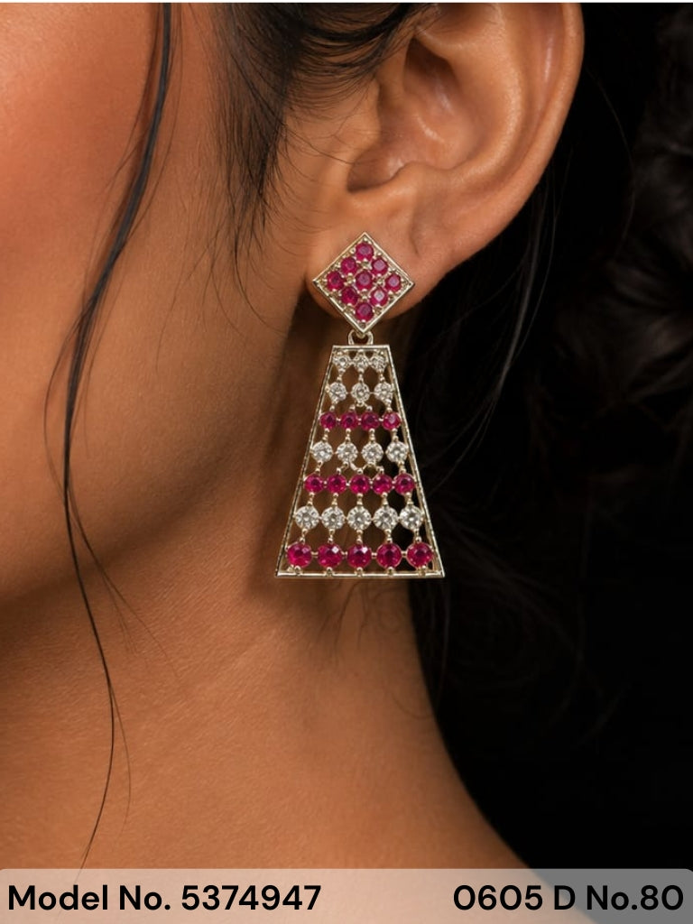 International Design | Cz Earrings - Amaara World