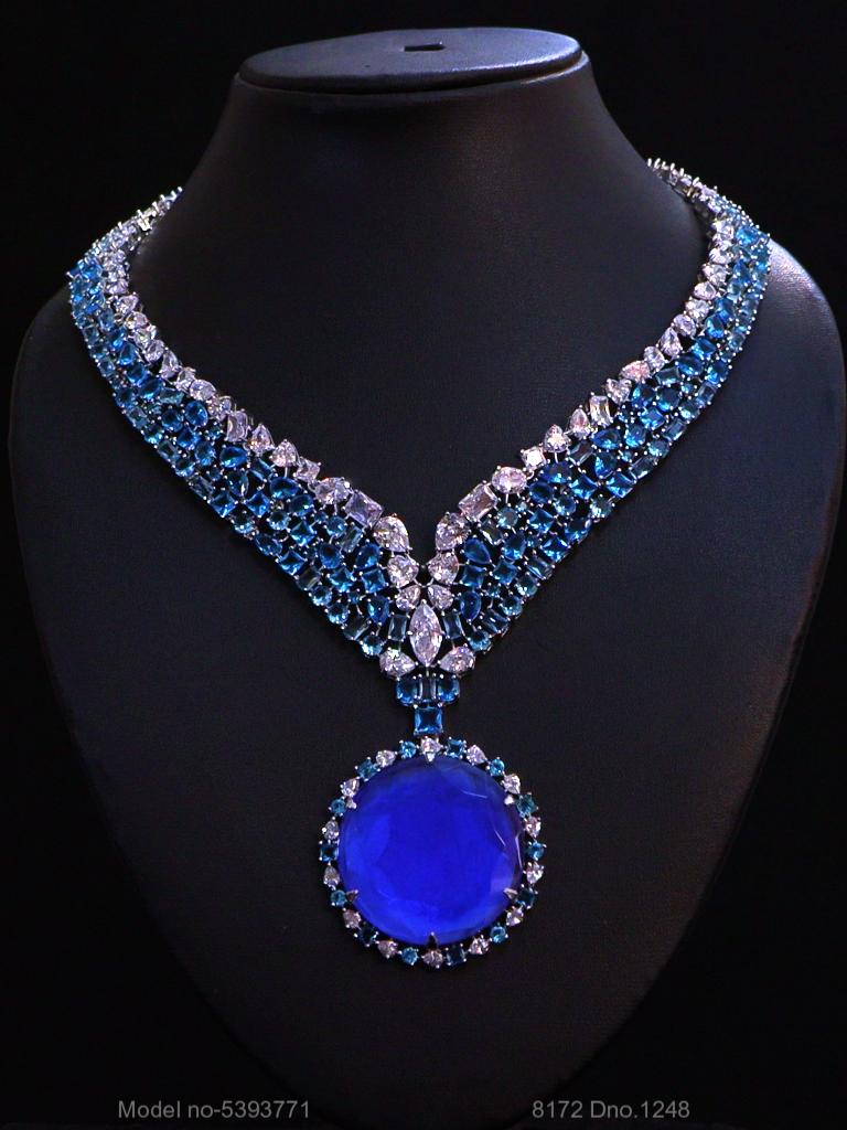 Original Zircon Necklace Set - View A