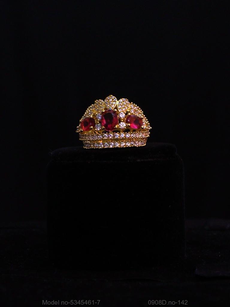 Crystal Crown Ring - Amaara World