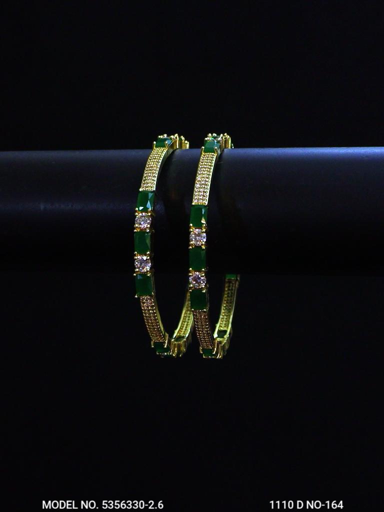 Crown Glow CZ Bangles - Amaara World USA - SKU 5356330