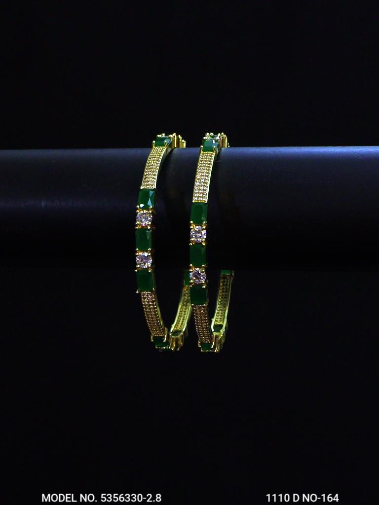 Crown Glow CZ Bangles - Amaara World USA - SKU 5356330