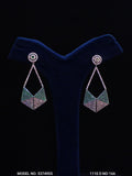 Diamond Replica Long Earrings