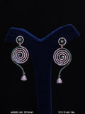 Original Zircon Long Earrings