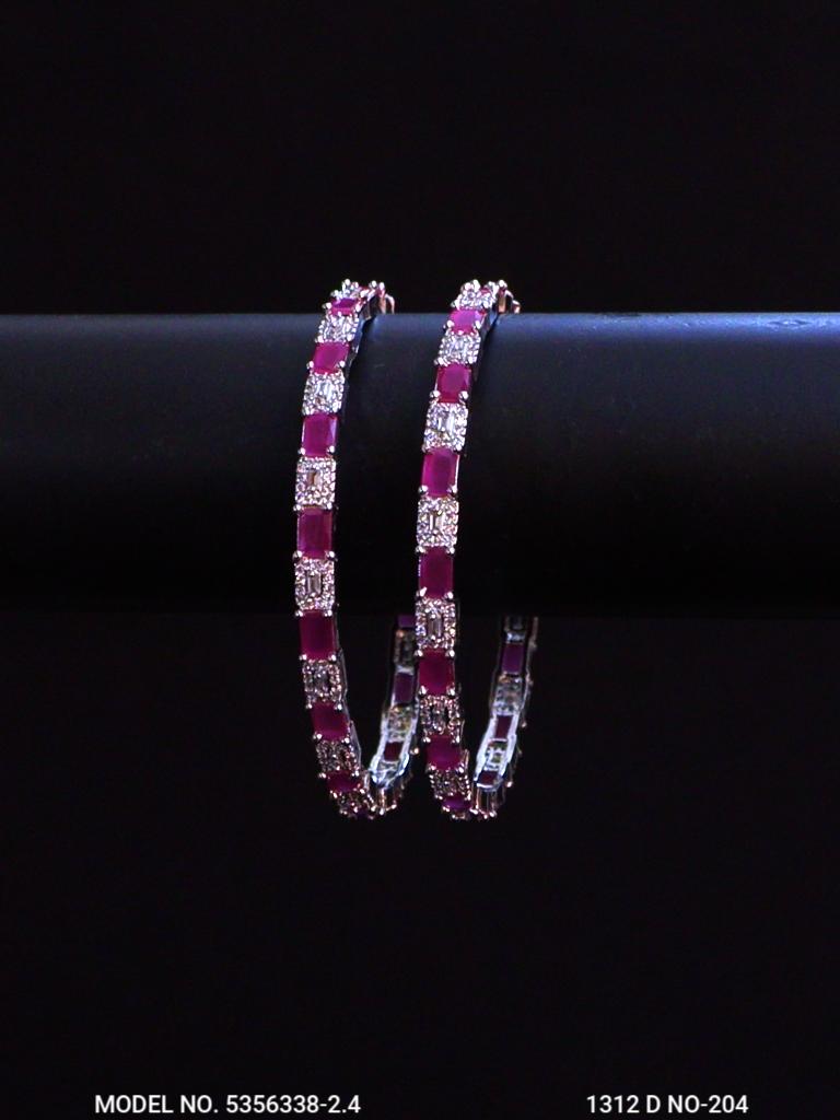 Modern Shine Bangles - Amaara World