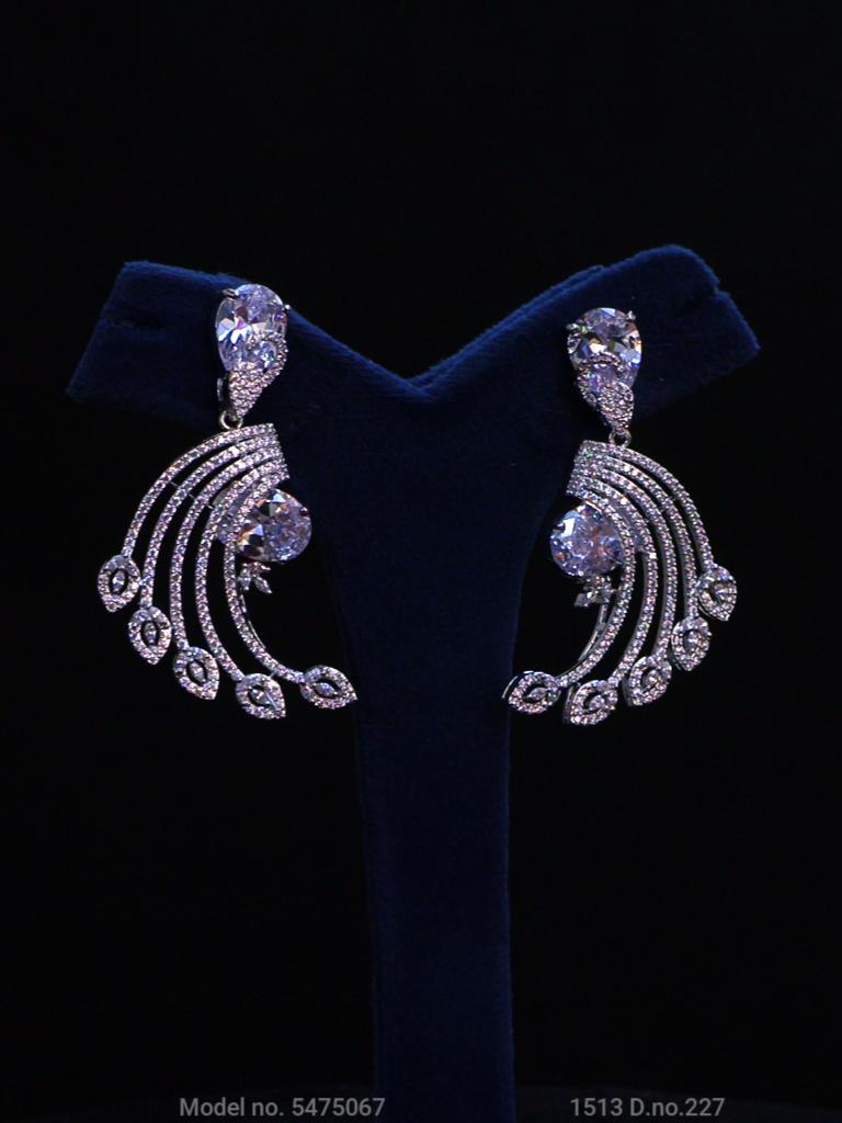 Imitation Jewelry | Cz Earrings - View A