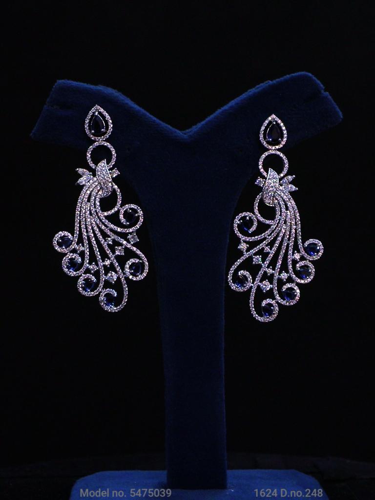 Cz Earrings | Wedding Jewelry - View A