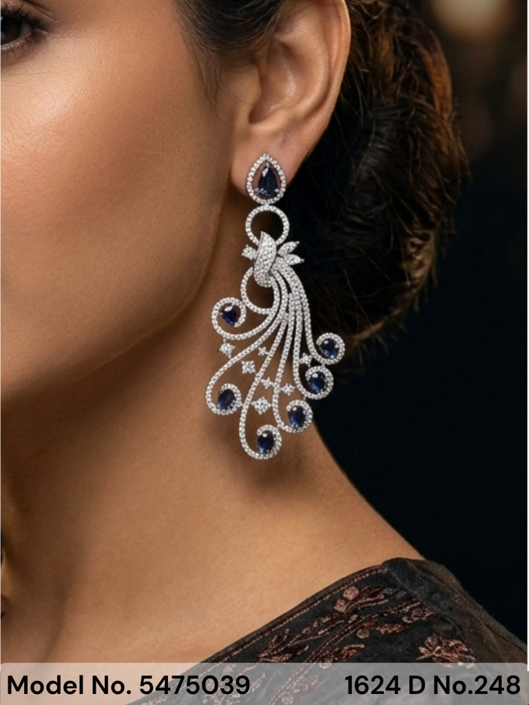 Cz Earrings | Wedding Jewelry - Amaara World