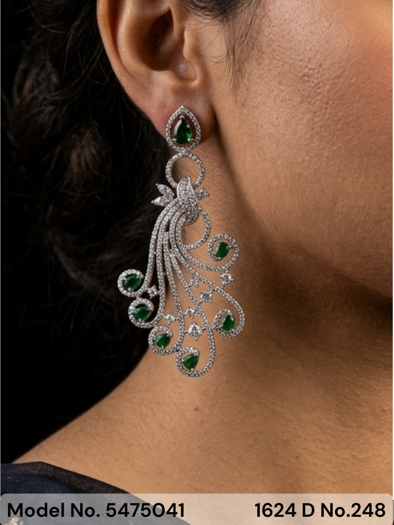 Cz Earring in wholesale price - Amaara World