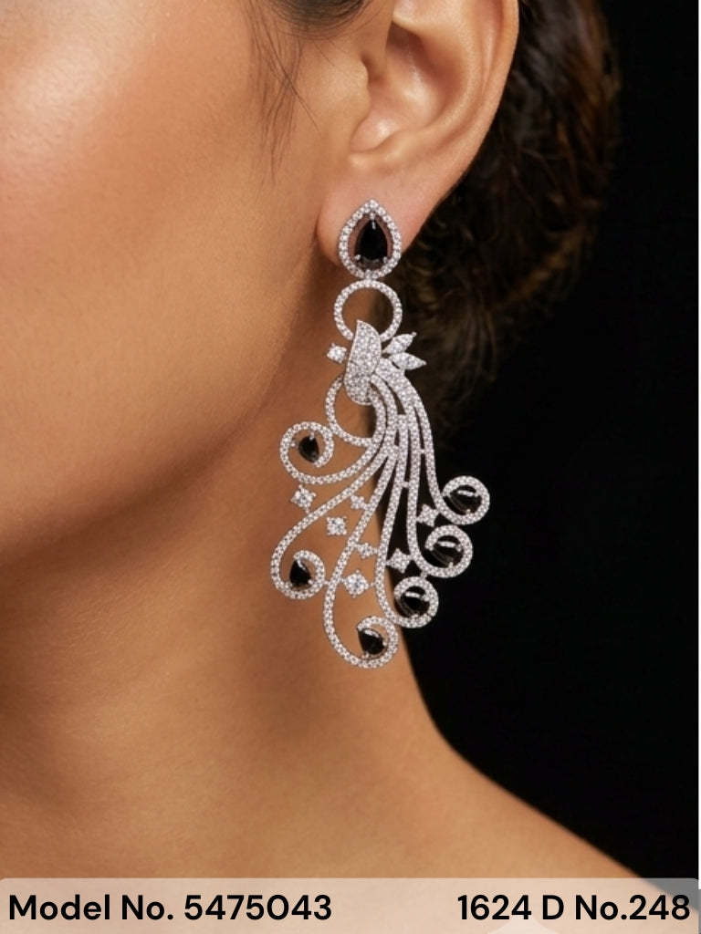Designer Collection | AD Earrings - Amaara World