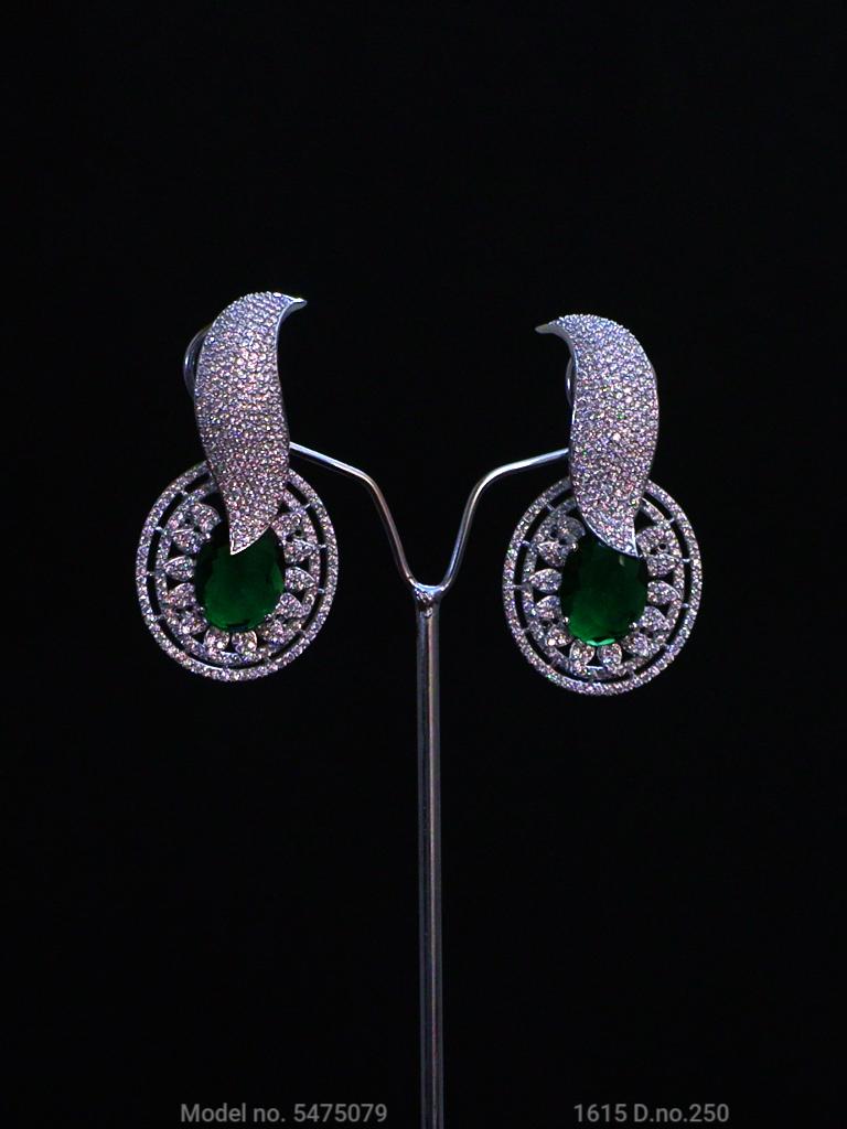 Cz Fashion Earrings | Handcrafted