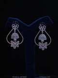 Real Zircon Long Fashion Earrings