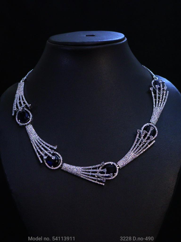 Eye catchy Necklace set - View A
