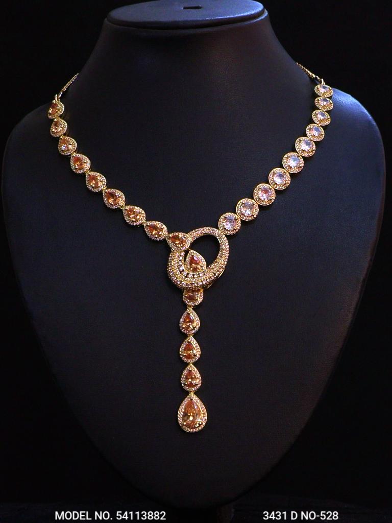 Classic Cz Necklace | Light Sets for All Occasions - View A