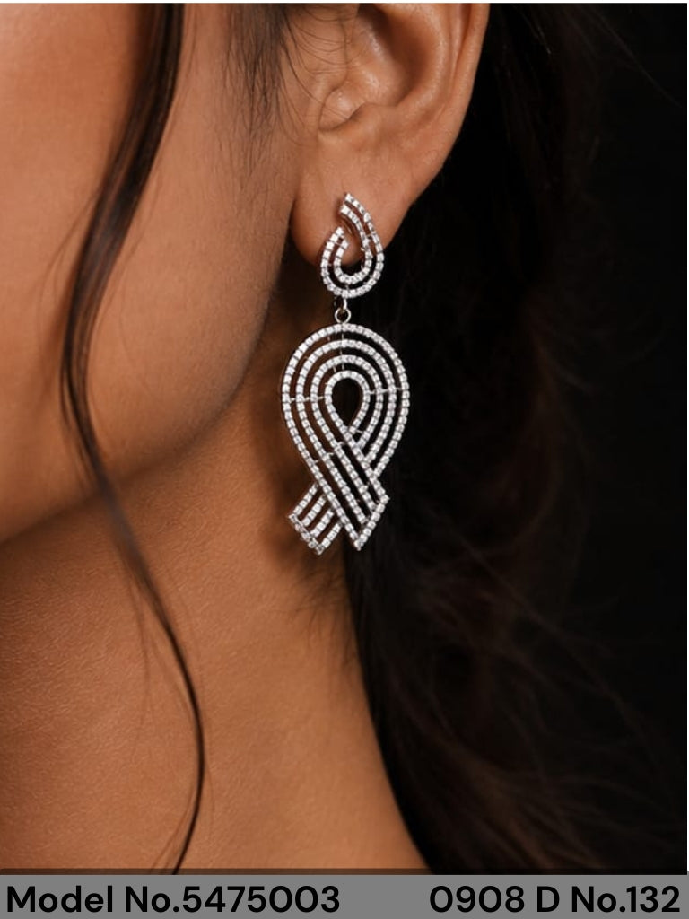 Cubic Zirconia | Earrings - Amaara World