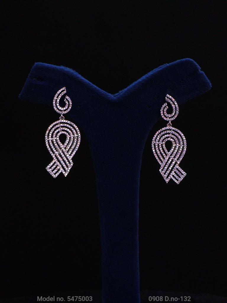 Cubic Zirconia | Earrings - View A