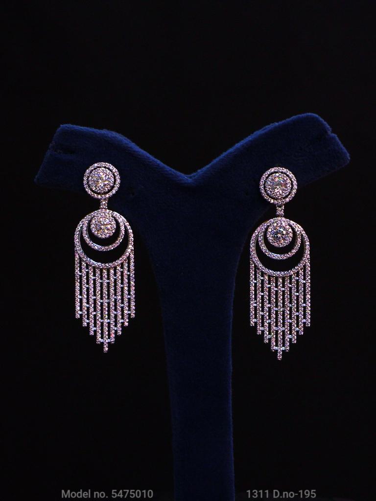 Imitation Jewelry | Cz Earrings - View A