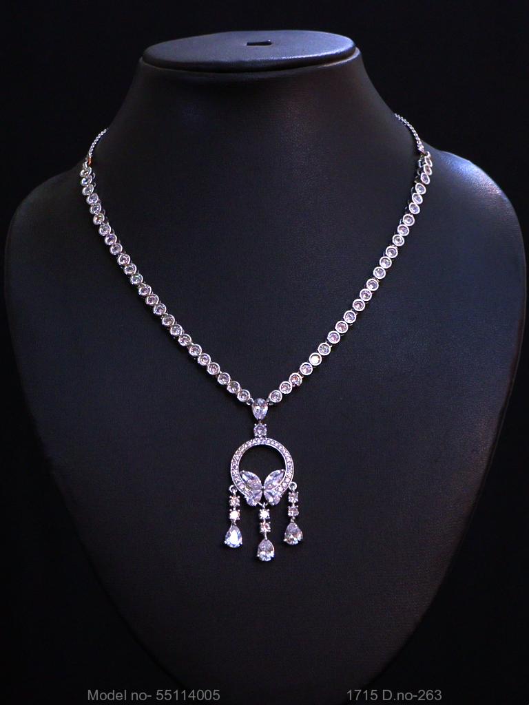Cz Necklaces| Traditional Trendy Gift Ideas - View B