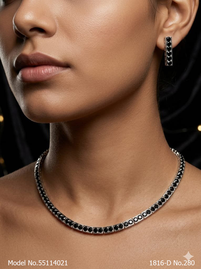 Eye catchy Necklace set - Amaara World