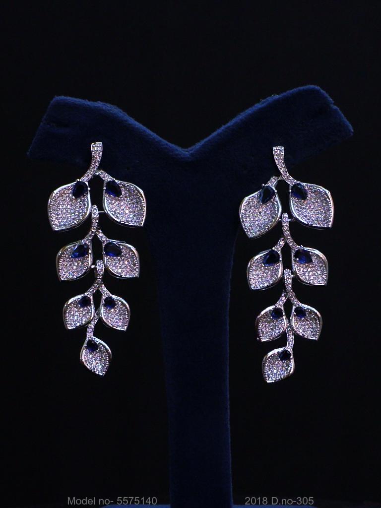 Lab Created Diamond Earrings - View A