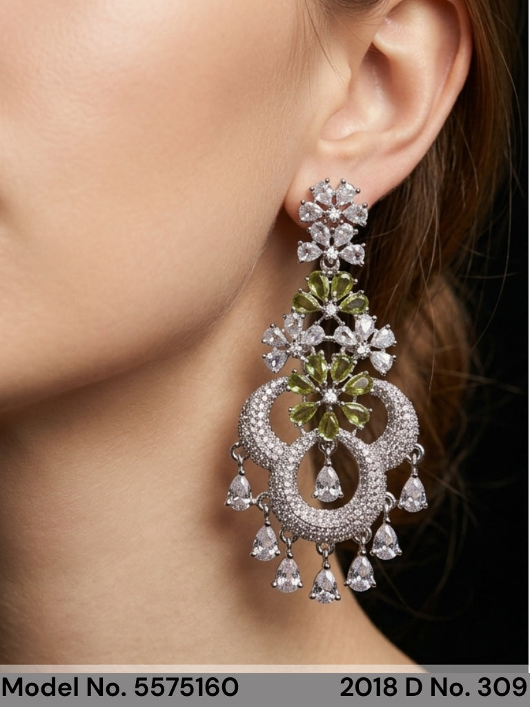 Artificial Diamond | Cz Earrings - Amaara World
