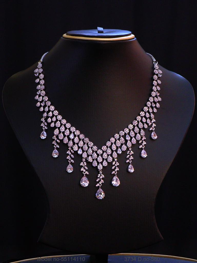 American Diamond Necklace Set | Wonderful Gift Item - View B