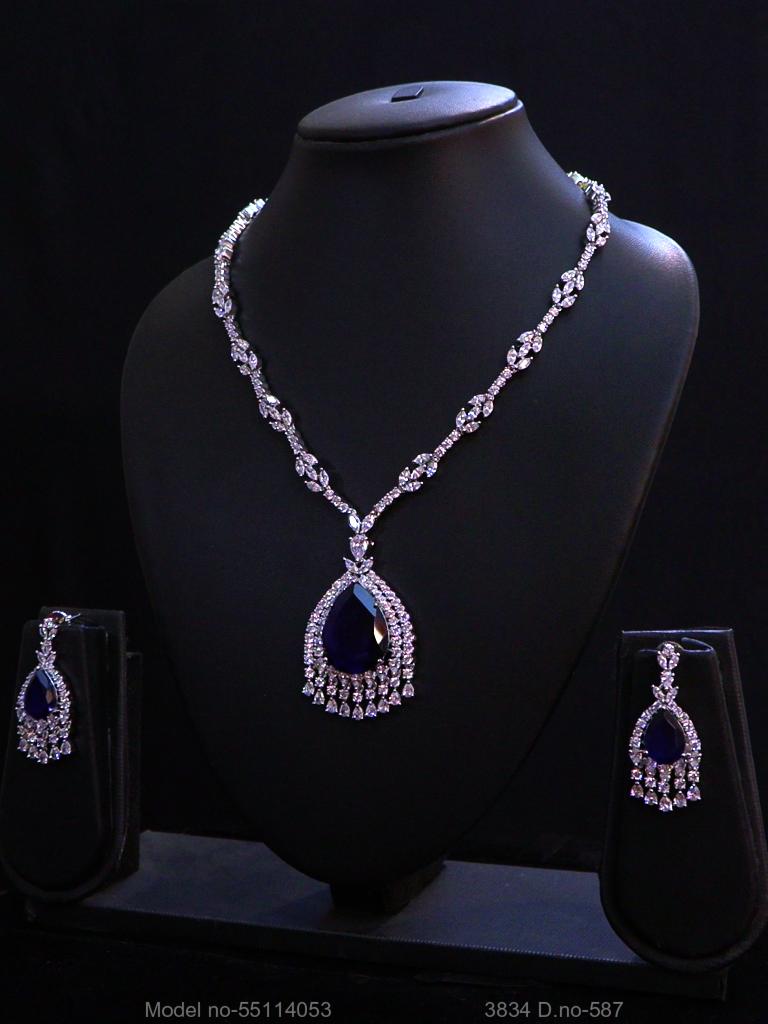 Bridesmaid Necklace Set for Traditional Weddings - View A