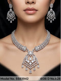 Traditional Design | American Diamond Jewelry Set - Amaara World