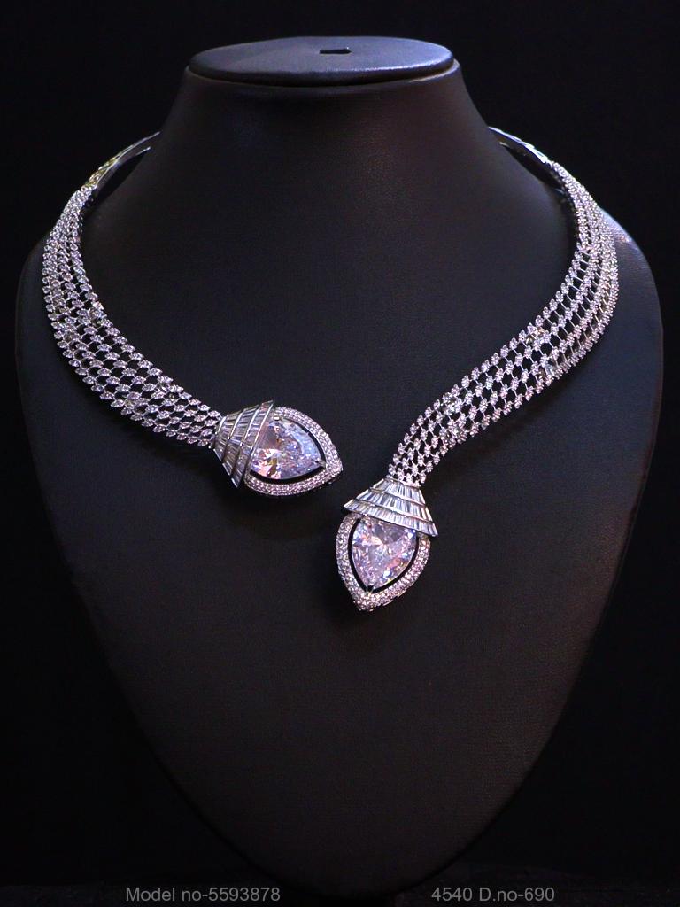 Original Zircon Necklace Set - View A