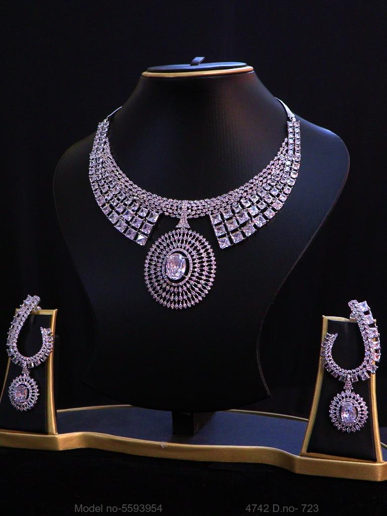 Ideal Necklace Set for Wedding Jewelry Occasions - View A