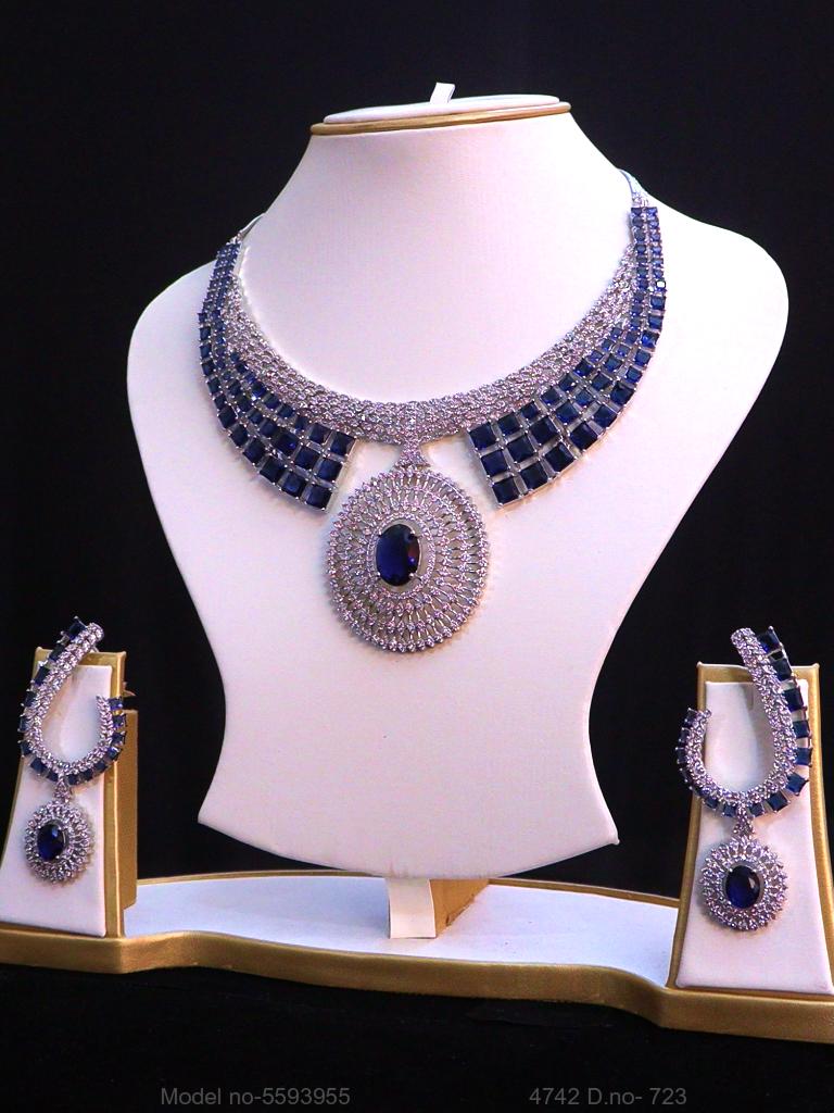 Original Zircon Necklace Set - View A