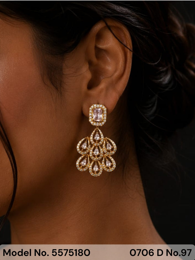 Partywear statement Earrings - Amaara World