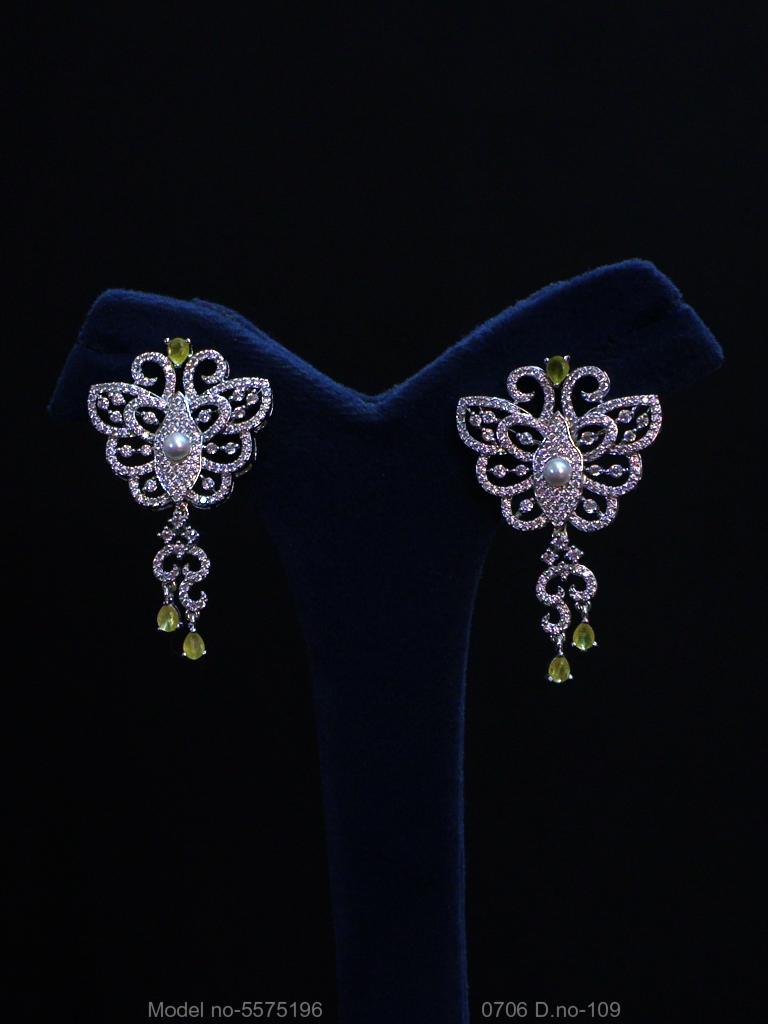 American Diamond Earrings - Amaara World