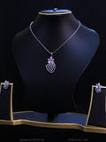 American Diamond Pendant Set - Amaara World