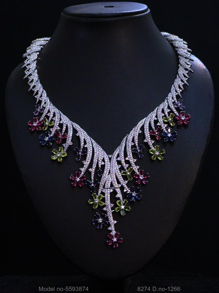 Handmade Traditional Masterpiece Zircon Jewelry Set