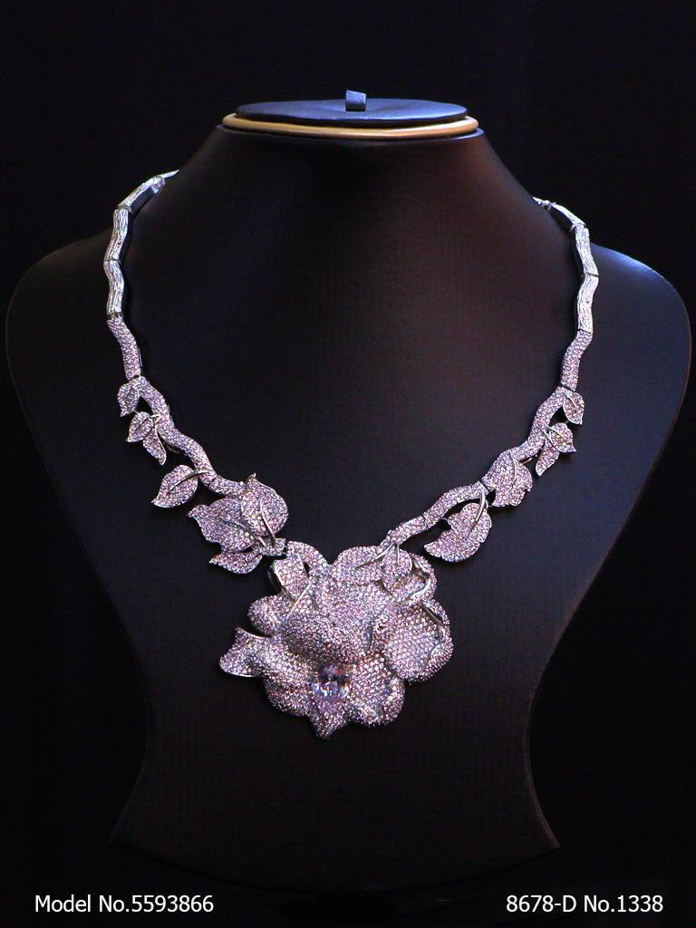 Original Zircon Necklace Set - View A