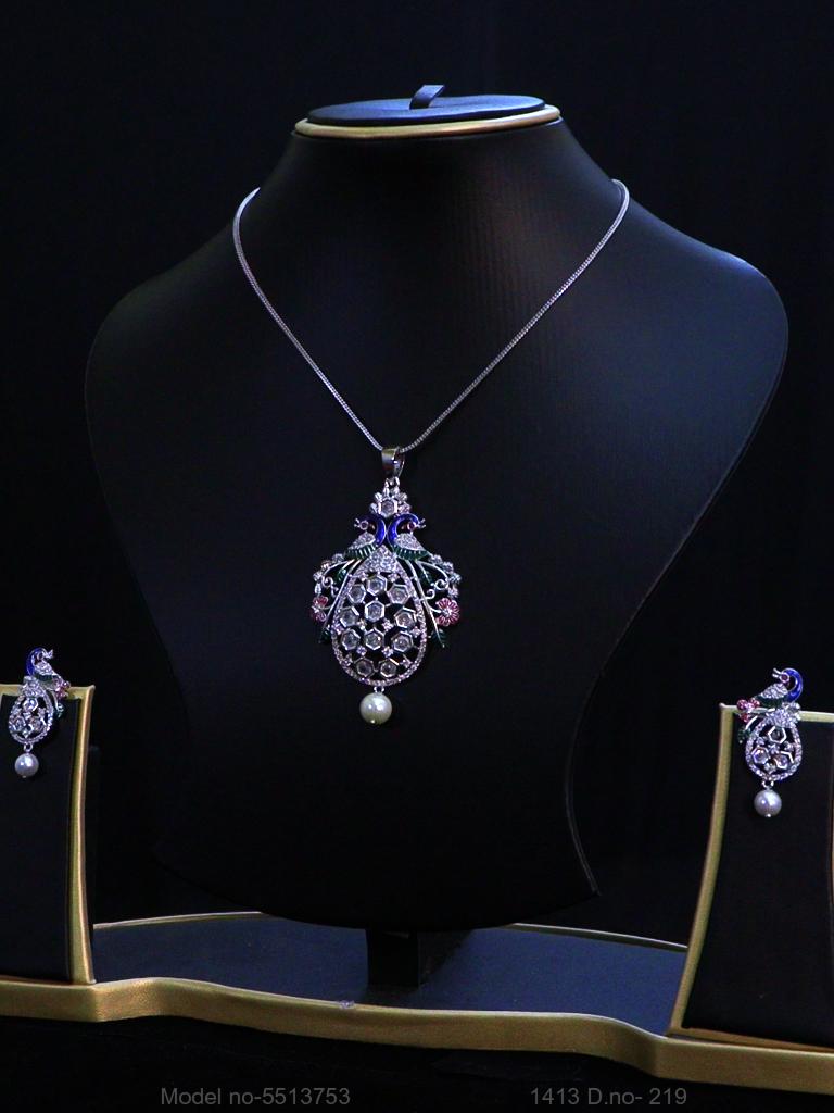 Classic Pendant | AD Jewellery | Handcrafted - Amaara World