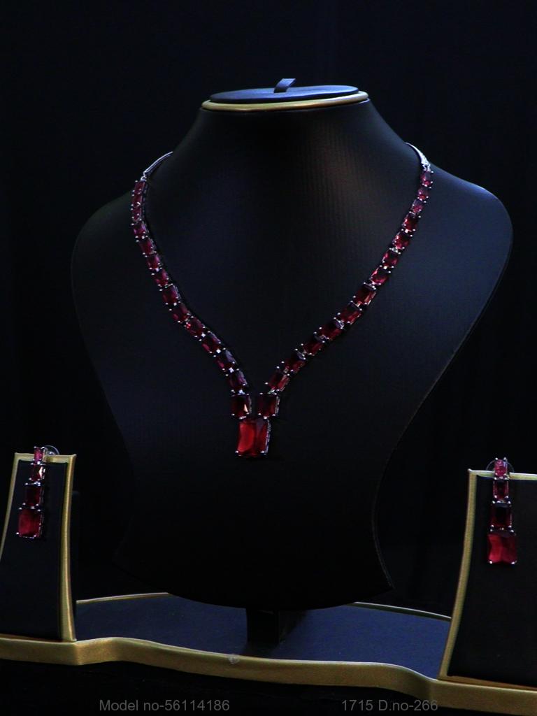 Cz Jewelry Set | Classic Pattern - View A