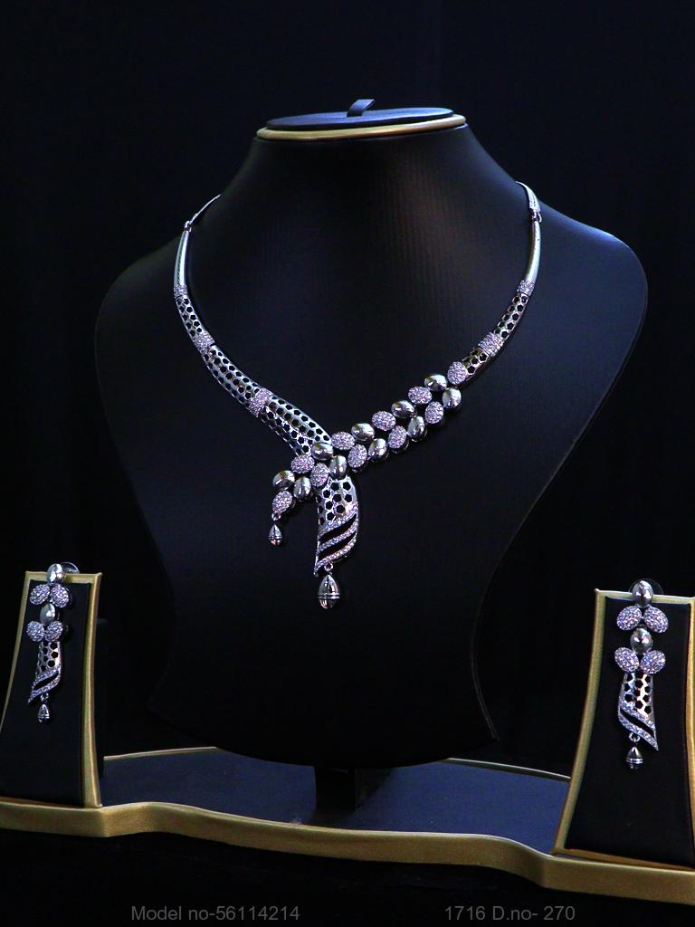 Cz Jewelry Set | Classic Pattern - View A