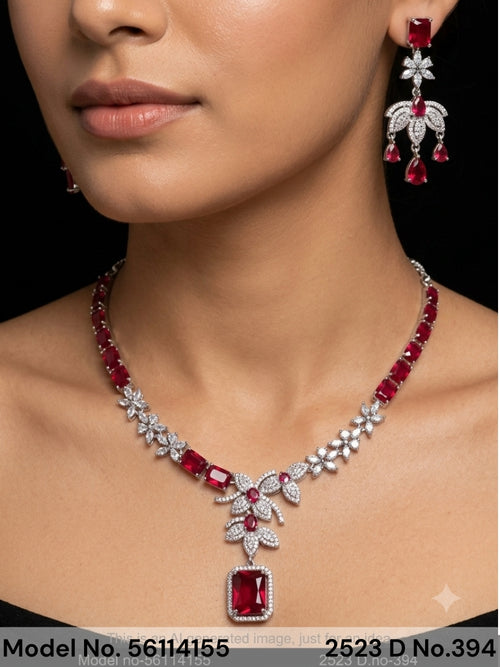 A Classic Cz Set for all Parties - Style 1 - Amaara World