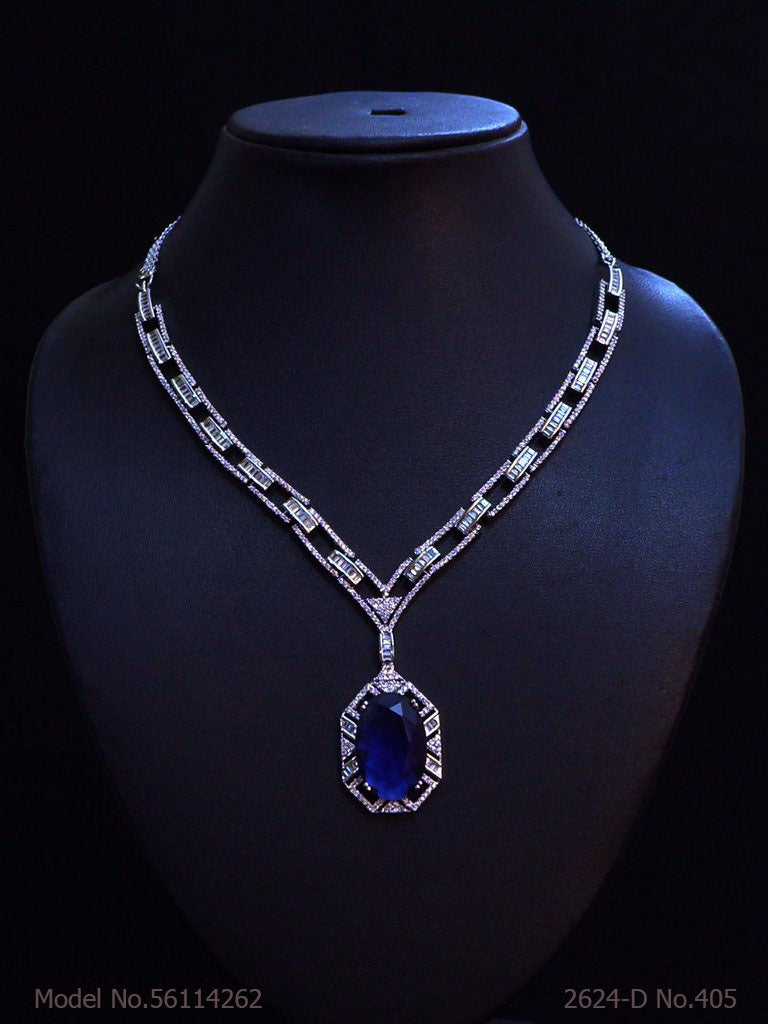 American Diamond Necklace Set | Wonderful Gift Item - View B