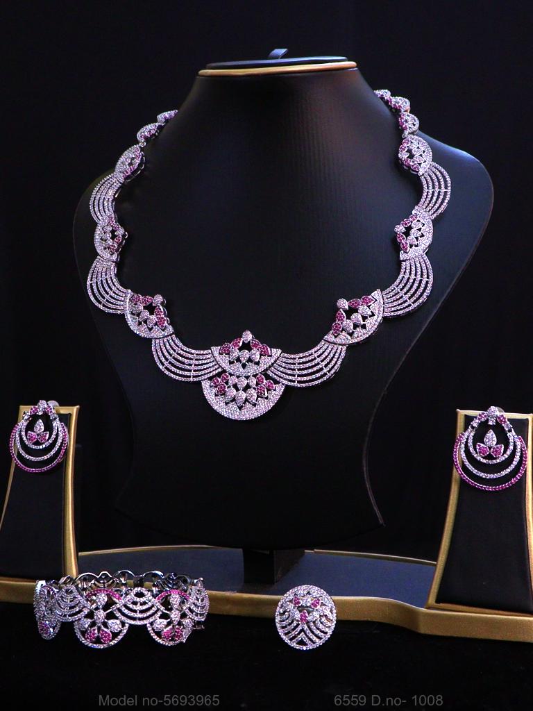 Traditional Cz Jewelry Sets - Amaara World