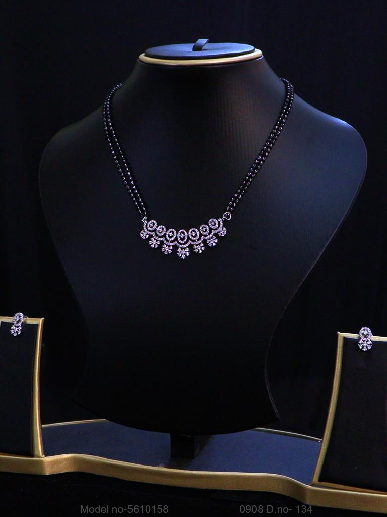 CZ Mangalsutra - Style 1 - Amaara World