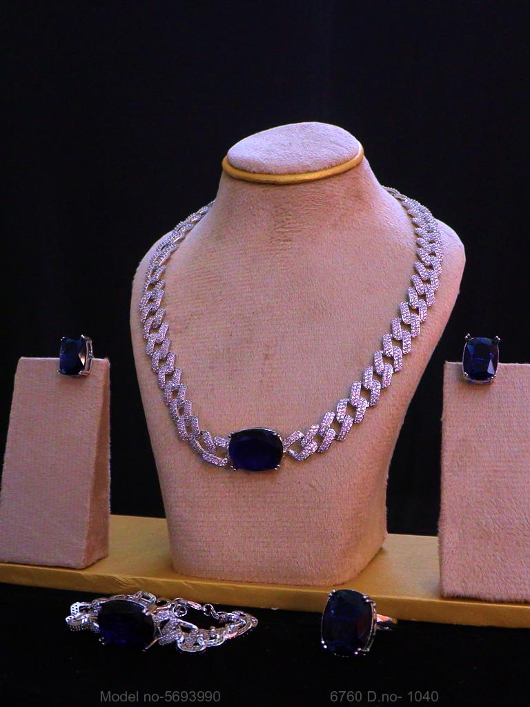 Original Cz Traditional Necklace - Amaara World