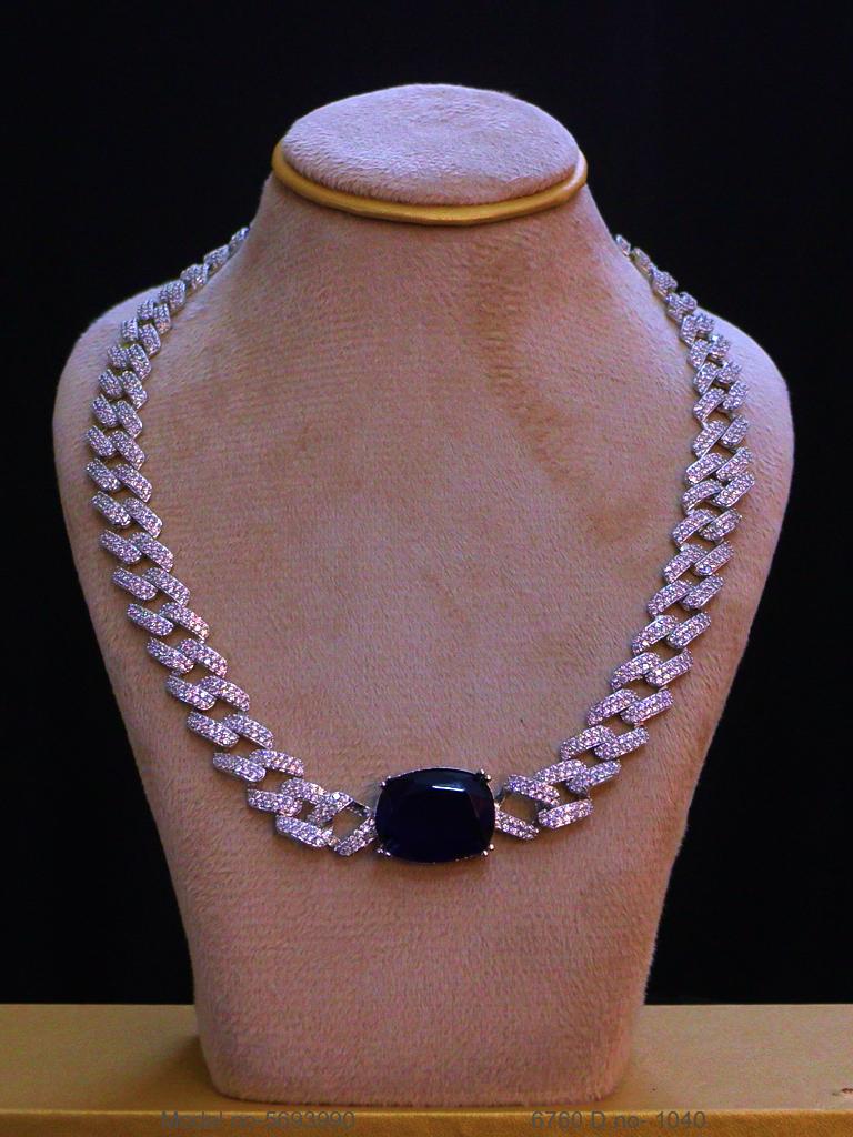 Original Cz Traditional Necklace - View A