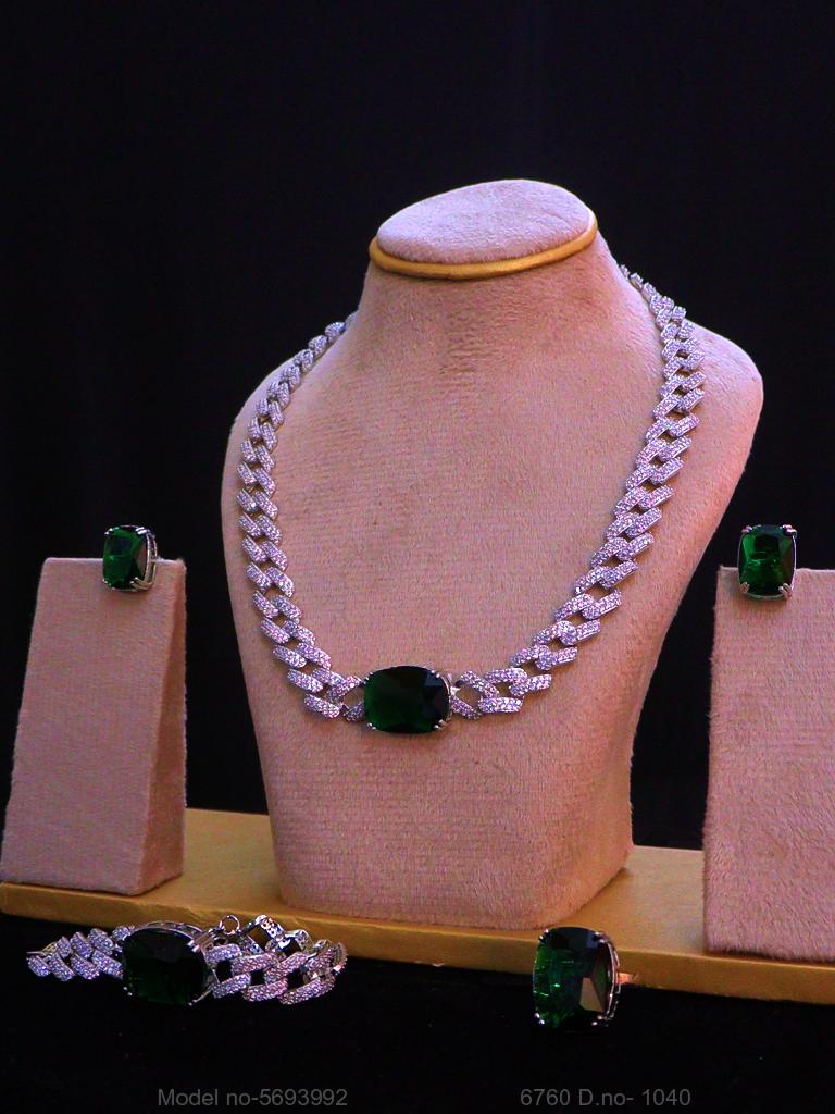 Statement Cz Jewelry Sets - Amaara World