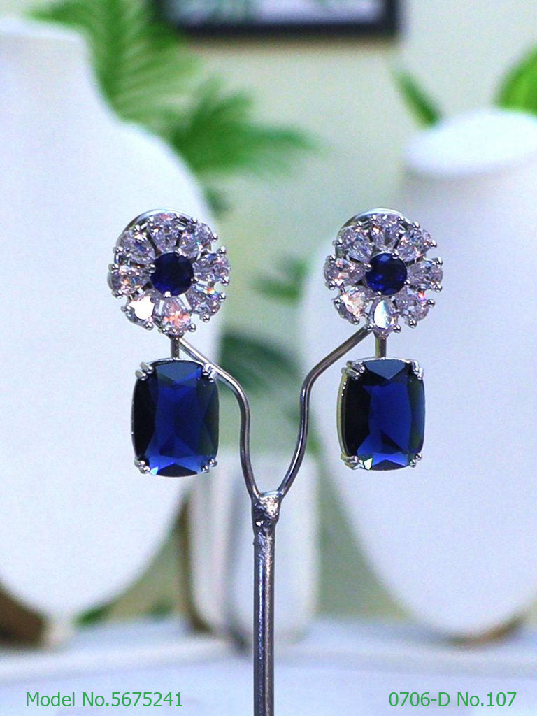 CZ Earrings - View A