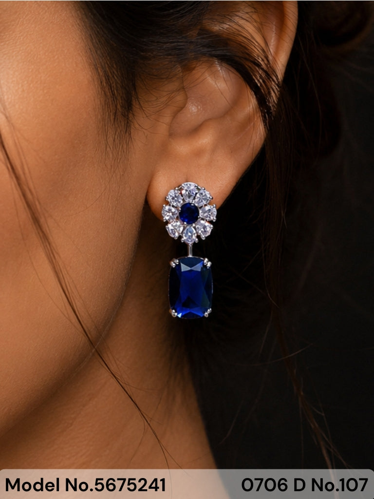 CZ Earrings - Amaara World