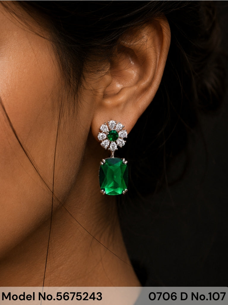 CZ Earrings - Amaara World